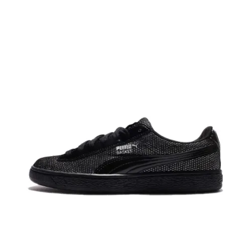 PUMA Basket Reset Low Топ Скейтборд Кроссовки Женские Черные
