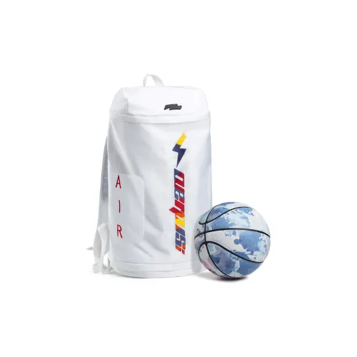 LOVERPUSS Ткань Рюкзак Вышивка Цветовой блок LARGE LOGO