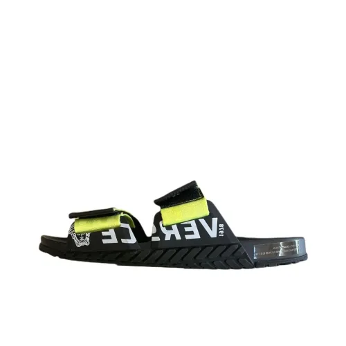 VERSACE Шлепанцы Мужские Неоновый Зеленый