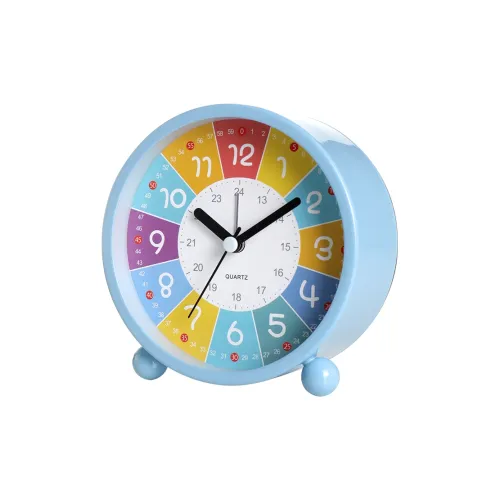 HENSE Кварцевый механизм пластик будильник унисекс белый HA61