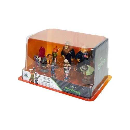 Disney Store Disney Store Zootopia Collection Nick Judy Фигурка Toy Ornament Коробка Мерч по IP