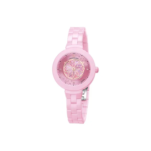 BLACK BY BLUE BRAVE 4B Кварцевый механизм Женские часы 34 мм Розовый