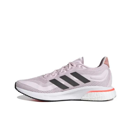 Adidas Supernova Slip-resistant Abrasion-resistant Low Top Casual Running Shoes Women's Dusty Pink Purple