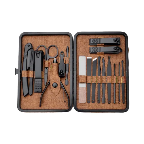 Rewards Нержавеющая сталь 18 10 8 предметов Набор Книпсеры Нож для ногтей Ножницы из кожи Инструменты для ухода за стопами Набор для ухода за ногтями