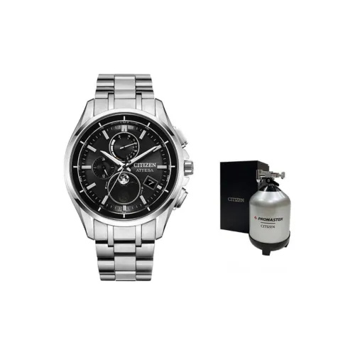 CITIZEN Светильник Кварцевый механизм Унисекс Часы серии Attesa 43мм*43мм*11мм Черный