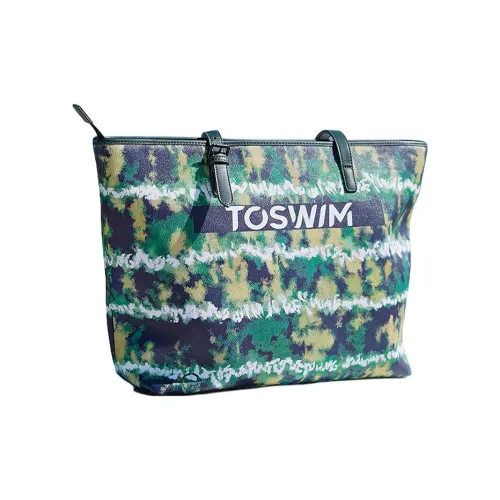 TOSWIM PVC Тоут Сумка Сумка для покупок Сумка Сумка для плавания Унисекс Зеленый