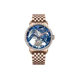 9004F9 Blue gold Bezel - Стальной браслет