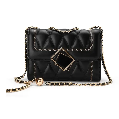 CORALDAISY Сумка через плечо из синтетической кожи женская черная