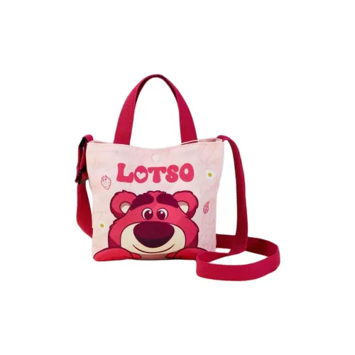 Disney Strawberry Bear Series Прочная холщовая сумка сумка через плечо сумка стандартная женская многоцветная