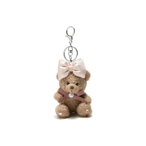Брелок Bowl Bowknot Bear Keychain Кукла Plush Pendant 12 см Высота