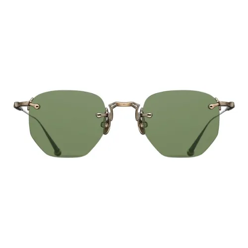 Matsuda Титан Нерегулярная форма Солнцезащитные очки Унисекс Античное золото