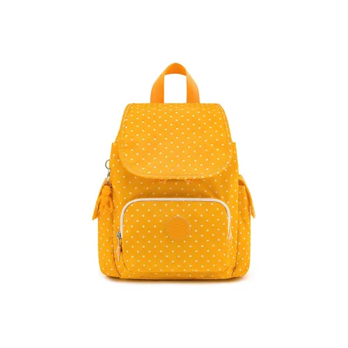 Kipling Полиамид Рюкзак Стандартный Унисекс Желтый
