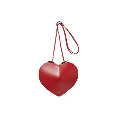 Alaia Сумка через плечо из коровьей кожи в форме сердца средний размер женская многоцветная