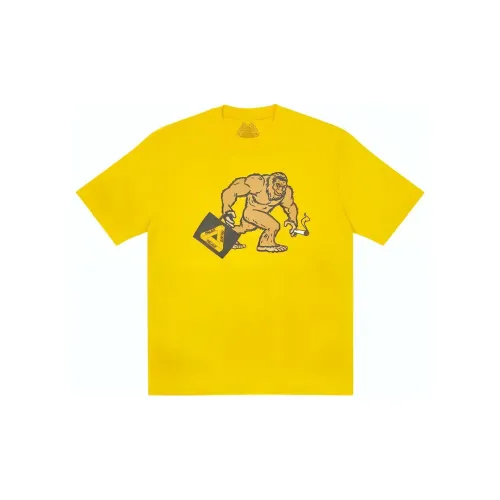 PALACE Желтые Мужские Футболки