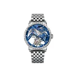 9004E9 Морской синий Циферблат - Стальной браслет