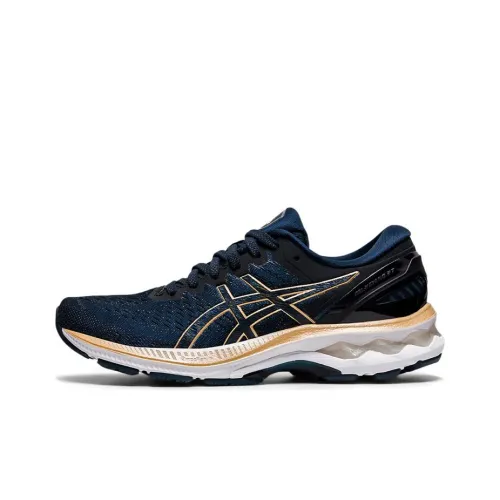Asics Gel Kayano 27 Low Топ Беговые кроссовки Женские Синие