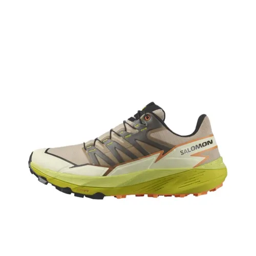 Salomon Collaboration Thundercross Беговые кроссовки Низкий топ Желтый Серый Мужской
