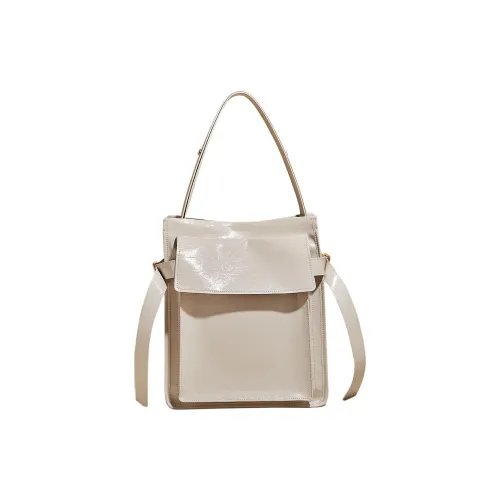 MARINO ORLANDI Сумка через плечо из коровьей кожи с синтетической кожей женская черная белая карамельно-коричневая