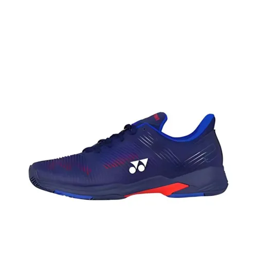 YONEX Теннисные кроссовки Low Top Темно-синие Унисекс
