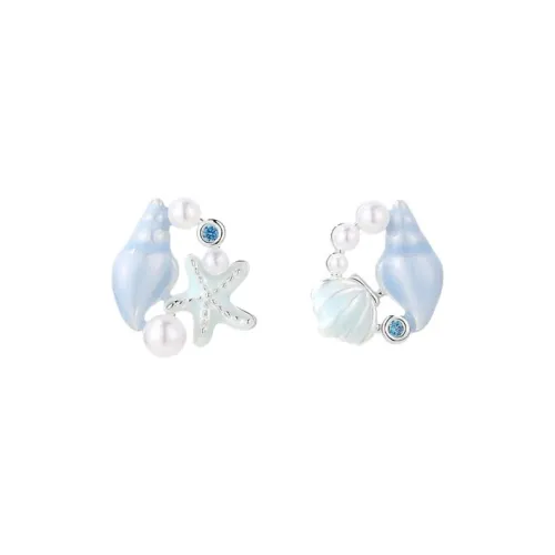 Датан Годин Сплав Серьги-гвоздики Женские