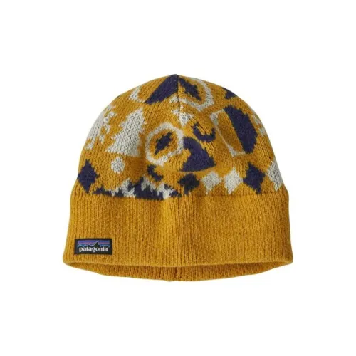 Patagonia Переработанная шерсть Переработанный нейлон Шапки-бини Мужской Многоцветный