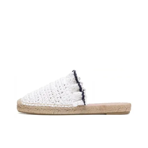 RED VALENTINO Домашние тапочки Женские Белые