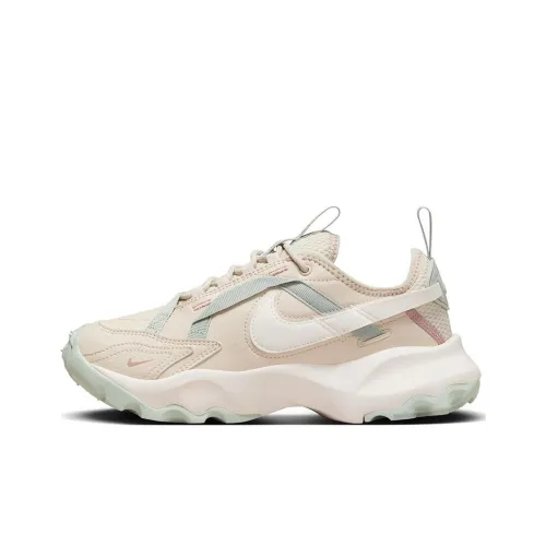 nike TC 7900 Амортизаторы Slip-resistant устойчивые к истиранию Низкий топ толстая подошва Женские Светло-розовые