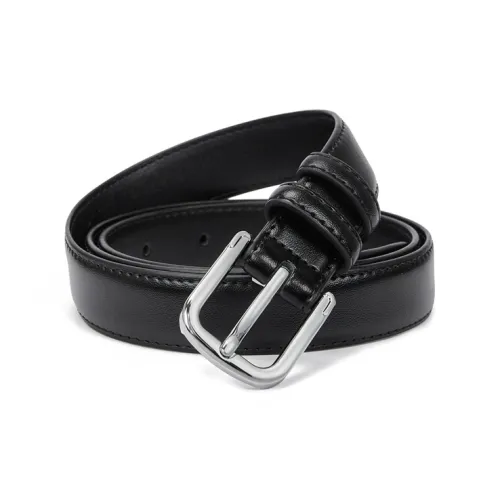 RED DRAGONFLY Минималистский стиль мода Универсальный ремешок с застежкой-булавкой коровья кожа женский черный 2,3 см