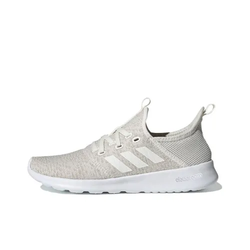 Adidas Cloudfoam Pure противоскользящие низкие беговые кроссовки для женщин цвет экрю