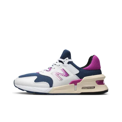 New Balance NB 997S Low Топ Беговые кроссовки Унисекс Белый Фиолетовый