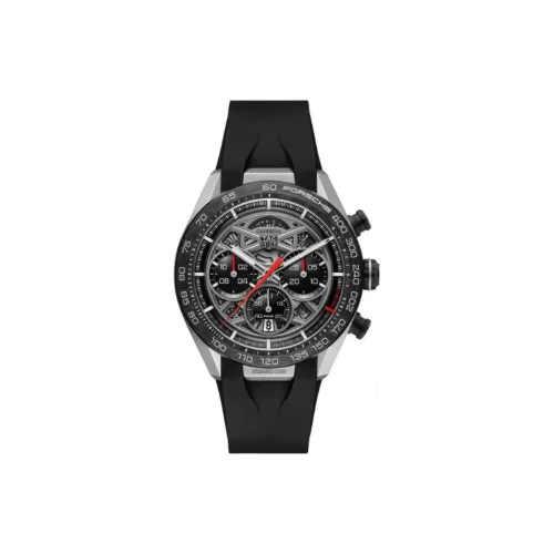 TAG HEUER Автоматический Механический Часы Мужские 44 мм Скелет