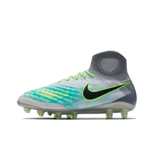 Nike Magista Obra 2 FG Твердый грунт Искусственный шип Амортизация Противоскользящий Устойчивый к истиранию