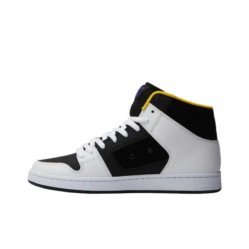 DC Shoes MANTECA 4 High Топ Скейтборд Кроссовки Мужские Черно-Белые