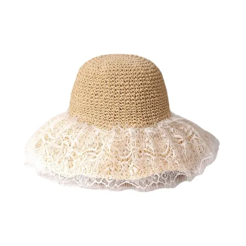MITHAOL KUSC Соломенная плетеная шляпа-ведро Женская