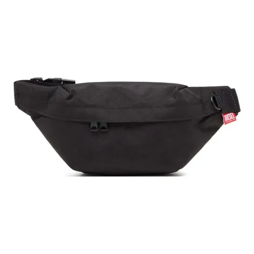 DIESEL Полиэстер Бананка Женская Черная