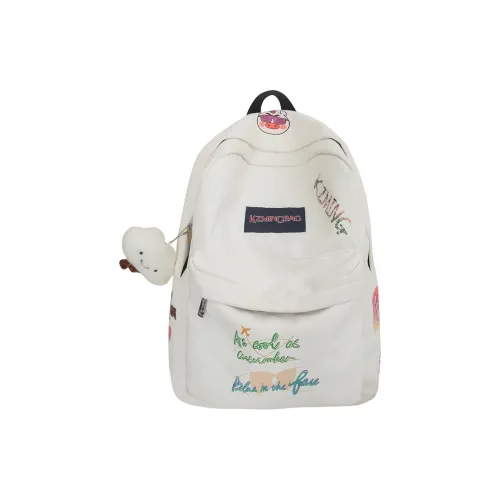 NX DOUGHNUT Nylon Backpack Unisex White