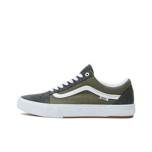 Vans Old Skool Collection Скейтборд Кроссовки Низкие Черные/Белые Унисекс