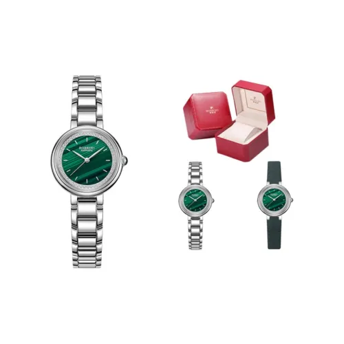 ROSSINI Chic Collection Кварцевый механизм нержавеющая сталь ремешок женские часы жемчужная раковина цвет циферблат часов