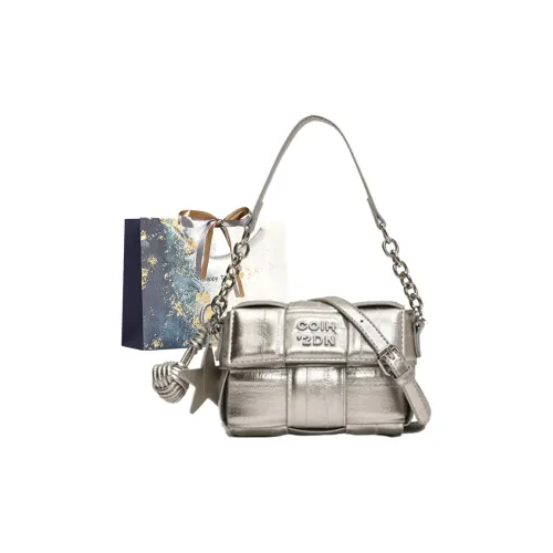 Iman's House ПУ (полиуретан) Сумка через плечо Женская Серебряная Розовая Белая Черная