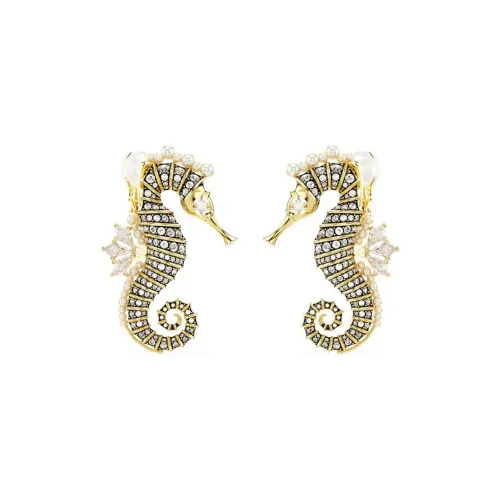 Swarovski Idyllia Синтетический Кубический Цирконий Клип ON Серьги Женские