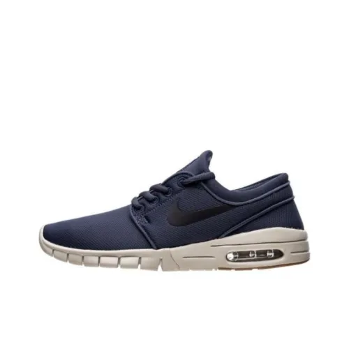 Nike Stefan Janoski Ma Slip-Resistant Low-Top Беговые кроссовки Мужские Темно-синие