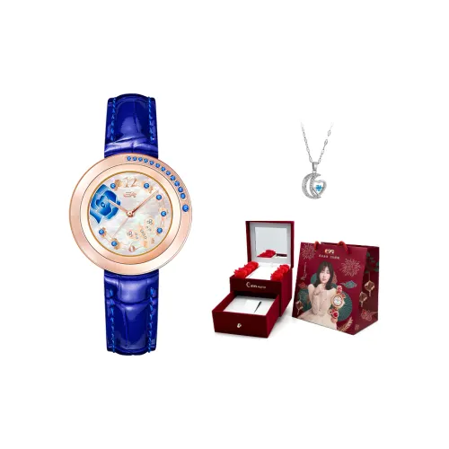 EA Кварцевый механизм Женские часы 37мм*37мм*7мм Жемчужная раковина Цвет