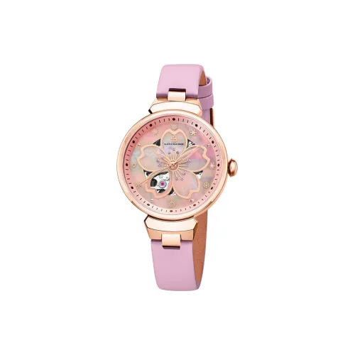 BLACK BY BLUE BRAVE 4B Timepiece Cherry Blossom Collection Cherry Blossom Watch Вишневый цветок Коллекция Наручные часы