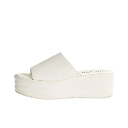 FREE PEOPLE Слипоны 7 см Женские Белые