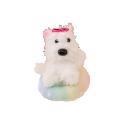 Howard Вест-хайленд Шнауцер Щенок Брелок Кукла Плюшевая Подвеска 12 см Рекомендуемая Высота