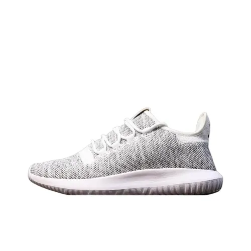 Adidas Originals Tubular Shadow KNIT Белый Амортизаторы Slip-resistant Низкий топ Повседневная обувь Унисекс Серый Белый