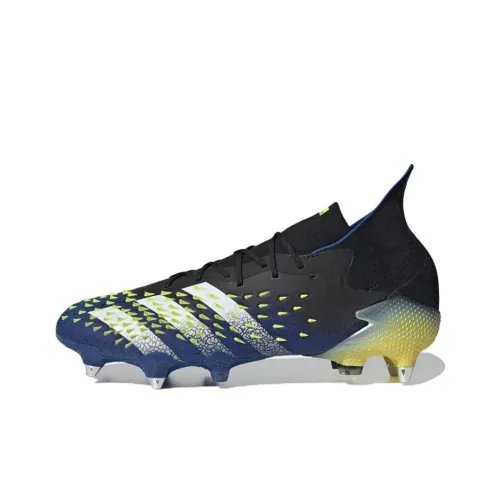 Adidas PREDATOR Series AG Искусственная трава Противоскользящие футбольные бутсы Мужские Черные Синие