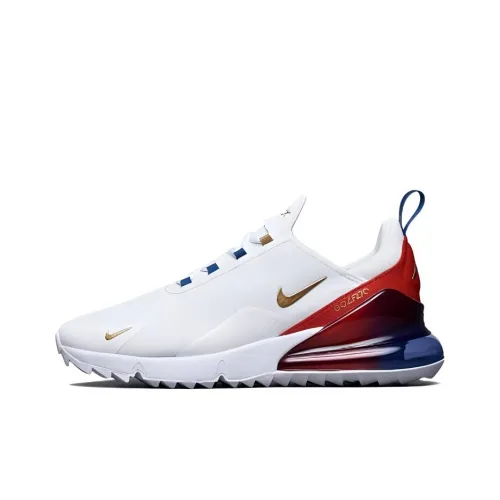 Nike Air Max 270 Износостойкий и Легкий Низкий Топ Повседневная Обувь Унисекс Белый