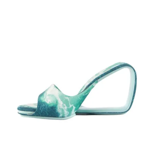 UNITED NUDE Слипоны 9 см Женские Синие