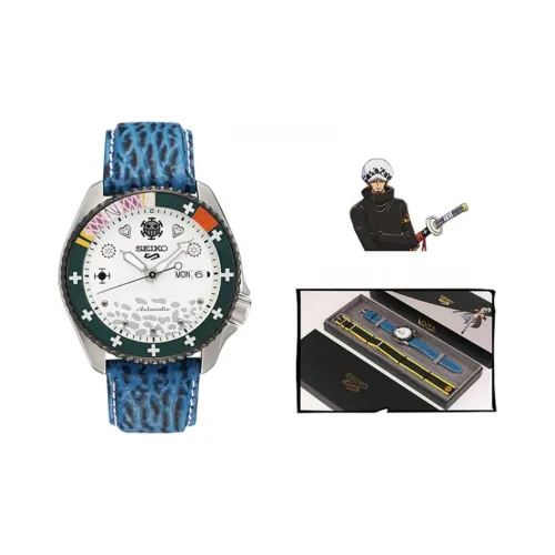 SEIKO Механические Мужские Часы 42 мм Белые